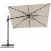 Doppler ACTIVE 310 x 210 cm - moderný slnečník s bočnou nohou prírodná (slonovinová kost - kód farby 820)