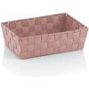 KELA Košík Alvaro plast starorůžová 30x21 cm KL-24352