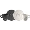 Villeroy & Boch Sada espresso šálok s podšálkami Manufacture Rock Mickey Mouse 4 ks