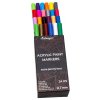 Artmagico Akrylové fixky Extra jemný hrot 0,7 mm - 24 farieb