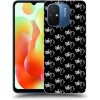 Picasee silikónový čierny obal pre Xiaomi Redmi 12C - Separ - White On Black