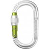Karabína Edelrid Oval Power 2500 Screw Farba: strieborná