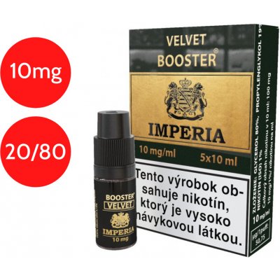 IMPERIA Velvet Booster PG20/VG80 10mg 5x10ml