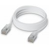 Ubiquiti UniFi Premium Patch kabel, Etherlighting, Cat6a, 0,15m, 24 kusů (UACC-CABLE-PATCH-EL-C6A-0.15M-W-24)