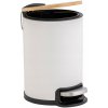 Douceur d`Interieur Odpadkový koš s tlumeným zavíráním, bambus, 3 l, MOBELLE