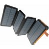 BOT Solárna powerbanka SP6 4 panely 25000mAh Barva: Oranžová