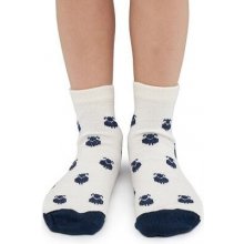 Vlnka Detské letné Merino ponožky členkové ovečka modrá
