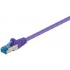 S/FTP (PiMF) Patchkábel LSOH 5m cat.6a, fialový, Cu