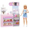 Mattel Sada s bábikou baristkou Barbie Kaviareň