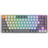 Bezdrôtová mechanická klávesnica Redragon K652 Azure RGB Sivá