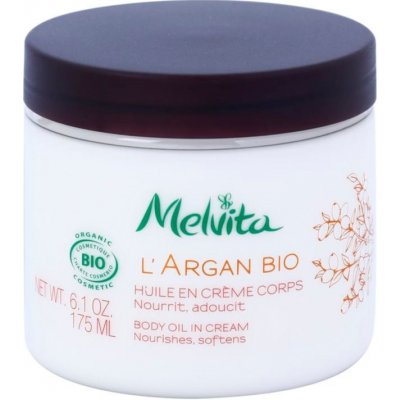 Melvita L'Argan Bio výživný telový krém pre jemnú a hladkú pokožku 175 ml