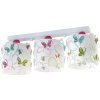 Dalber Dalber D-62143 - Detské stropné svietidlo BUTTERFLY 3xE27/60W/230V 28492 + záruka 3 roky zadarmo + záruka 3 roky zadarmo