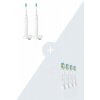 Výhodné balenie sonickej kefky 1+1 Philips Sonicare 3100 HX3675/13 základný model + náhradné hlavice Philips Sonicare Optimal White HX6064/10, 4 ks s 30% zľavou