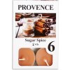 Čajová sviečka PROVENCE 6ks sladké korenie