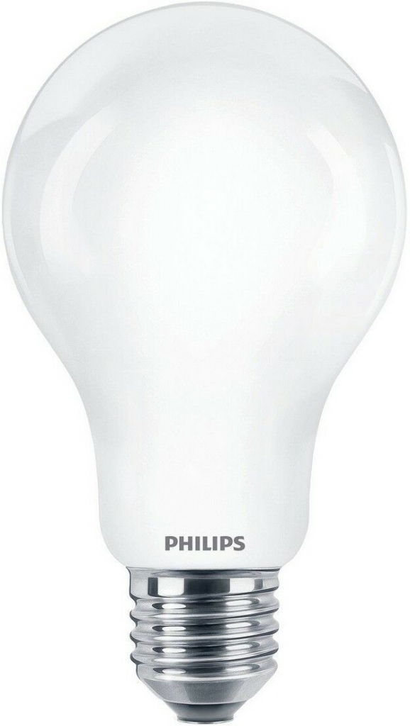Philips LED žiarovka 1x13W E27 2000lm 6500K studené denné svetlo, matná biela, EyeComfort