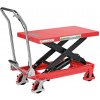 Nožnicový zdvíhací pojazdný stôl Bernardo BS 150 s hydraulickým zdvíhacím zariadením (BER071095)