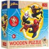Puzzle drevené nepravidelné tvary Spiderman 50 dielikov 19,7 x26, 6cm
