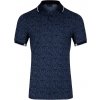 Kjus Men Spot Printed Polo S/S 54 Panske Atlanta Blue