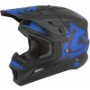 CASSIDA přilba Cross Cup 2 Crew Junior 2026, dětská, černá matná/modrá, vel. XL