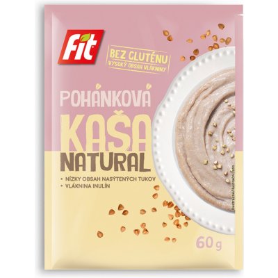 Fit Pohánková kaša Natural 60 g