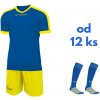 Futbalová sada Givova revolution pre celé mužstvo, od 12 ks, kráľovsky modrá / žltá počet ks v sade: 25 hráčskych setov