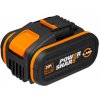 WORX Orange WA3641 - Akumulátor s indikátorom Li-Ion 20V, 6Ah 45903641