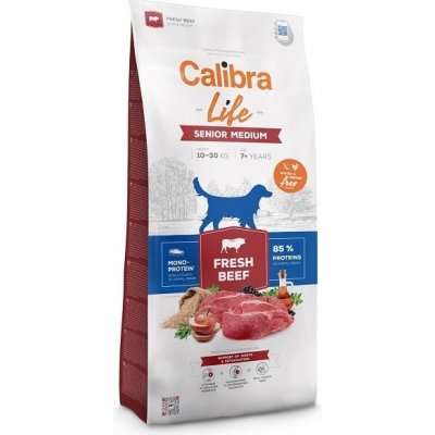 Calibra Dog Life Senior Medium Fresh Beef 2,5 kg
