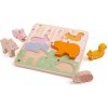 Bigjigs Toys Bigjigs Baby Drevené puzzle Woodland