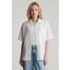 KOŠEĽA GANT REL LINEN SS SHIRT WHITE