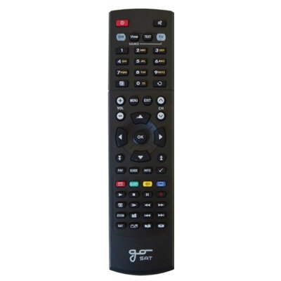 Gosat GS7050 GS7055 GS7060HDi, GS7070PVRi originálny diaľkový ovládač - s ovládáním TV.