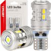AMiO LED žiarovky STANDARD T10 W5W 6x3020 + 1x3030 SMD White 12V/24V -03718