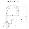 Kuchyňská baterie Thema Lux Swan DF1077