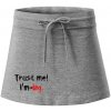 Trust me I´m an Ing. / Ver mi som Ing. - Športová sukne - two in one - XL ( Tmavosivý melír )