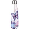Step By Step Izolovaná fľaška na nápoj z nerezovej ocele 500 ml Butterfly Maja