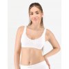 GINA Dámska športová podprsenka bez kostíc | 97017P - biela, S