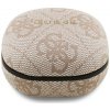 Bezdrôtové slúchadlá Guess PU 4G Script Logo ENC TWS, ružové