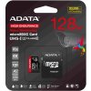 ADATA MicroSDXC karta 128GB High Endurance UHS-I C10 V30 A2 (R:100/W:85 MB/s) + SD adaptér AUSDX128GUI3V30SHA2-RA1