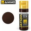 AMMO by MIG Jimenez ATOM COLOR Black Brown 20ml