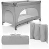 ZOPA Postieľka skladací Lely Silver Grey