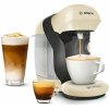 Bosch TAS1107 Kapsulový kávovar Tassimo Style, 1400 W, jednodotykové ovládanie, single serve, Intellibrew, krémovo biely