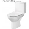 Cersanit CITY NEW WC-kombi CleanOn vodor.odp,prívod vody z boku+sed.DP,SC,EO,Biela K35-035 K35-035