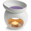 Fancy Home Aroma lampa pro vonný vosk bílá