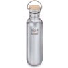 Nerezová fľaša Klean Kanteen Reflect w/Bamboo Cap 800 ml Farba: strieborná