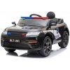 mamido Detské elektrické autíčko Police čierne