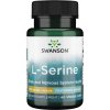Swanson AjiPure L-Serine 500 mg 60 rostlinných kapsúl