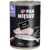 PAN MIĘSKO Morčacie s lososom mokrá strava pre mačiatka 400 g