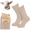 CERBER Ponožky béžové, veľkosť 45-47