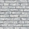 Vliesové tapety na stenu IMITATIONS 2 10168-31, rozmer 10,05 m x 0,53 m, tehly sivé, Erismann