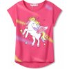 Kugo dievčenské tričko tmavo ružová