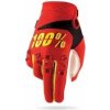 100% rukavice Airmatic Red 100% 0015283